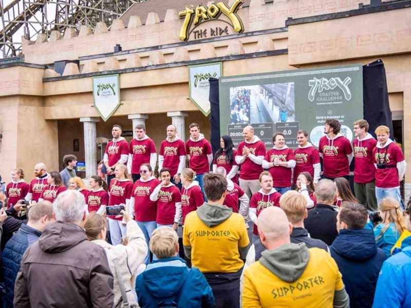 Recap Troy Coaster Challenge