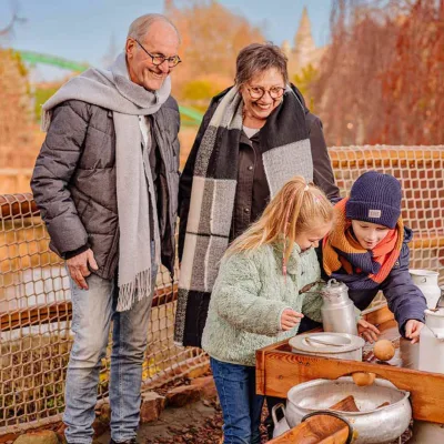 Opa oma ballenbaan