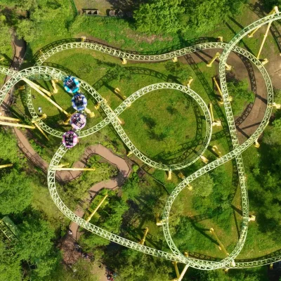 Dwervelwind bovenaanzicht