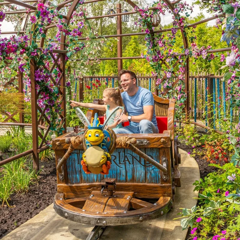 Garden Tour vader dochter