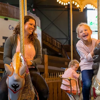 Karussell moeder dochter