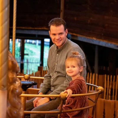 Karussell vader dochter2