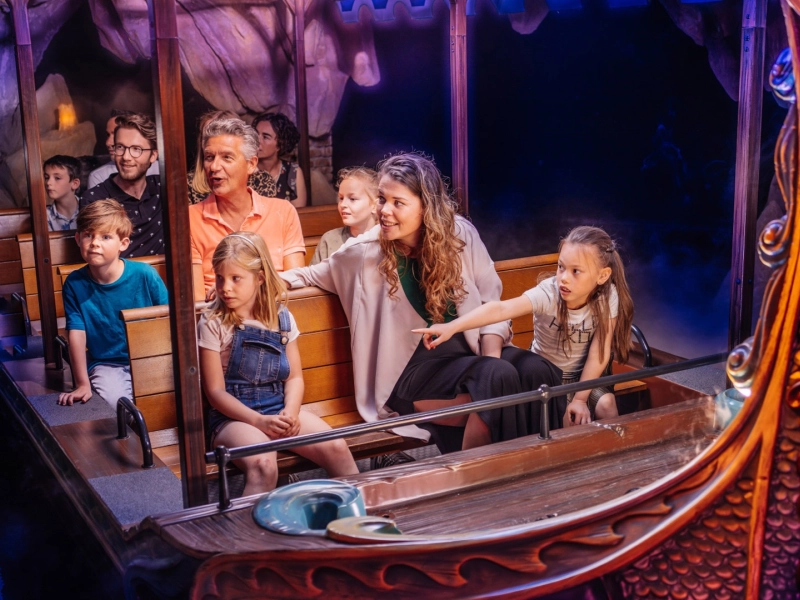 Merlins Quest onride donker