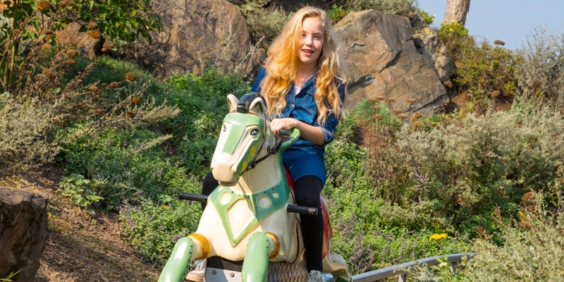 Paarden van Ithaka meisje