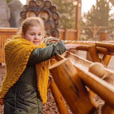 Wunderball kind herfst