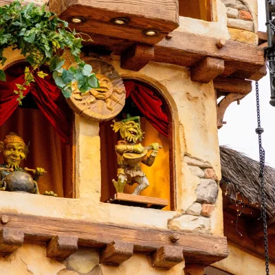 Toverklok detail muzikanten