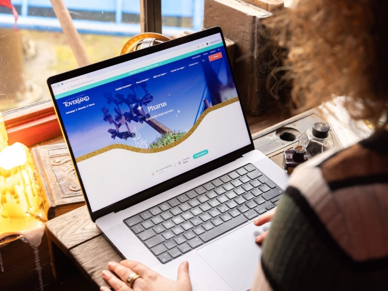 Desktop website Pixarus