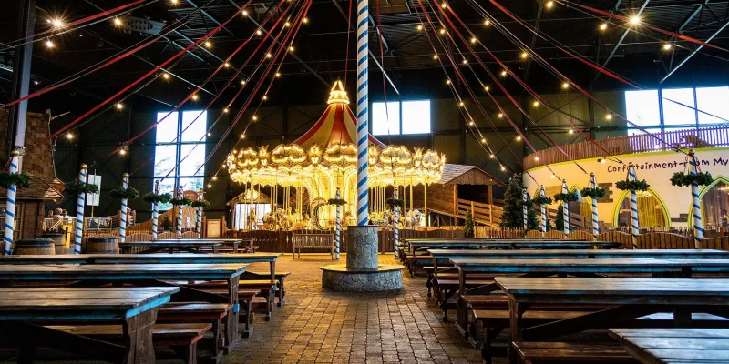 Biergarten overzicht