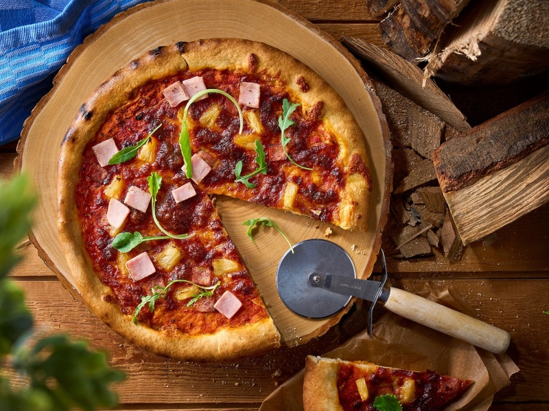 Waldstube pizza sfeer