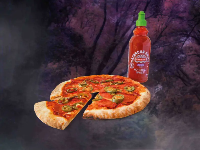 HN spicy pizza