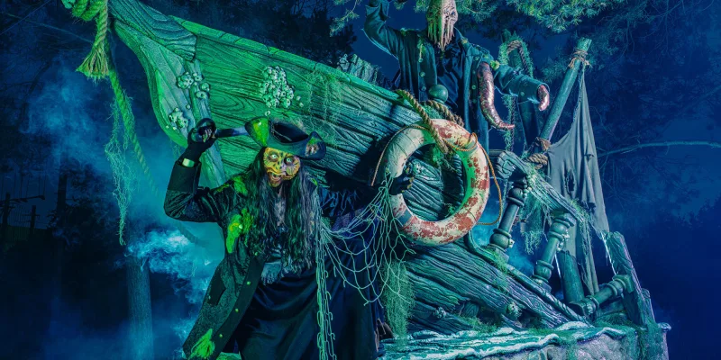 Nights shadows of the sea