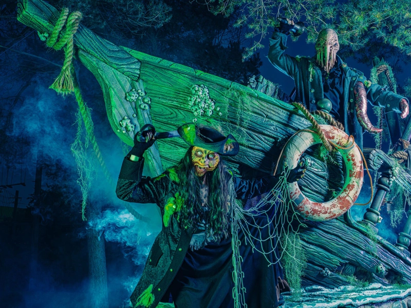 Nights shadows of the sea