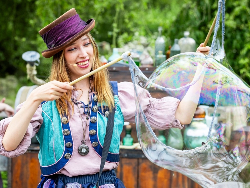 Bubble magic bellen