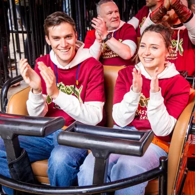 TCC deelnemers trein