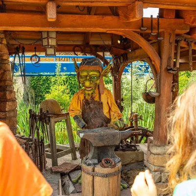 Waterdwarf Alley gezin