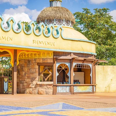 Toverland ingang detail